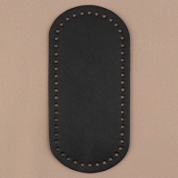 Донце для сумки, 25 &times; 12 &times; 0,3 см, цвет чёрный