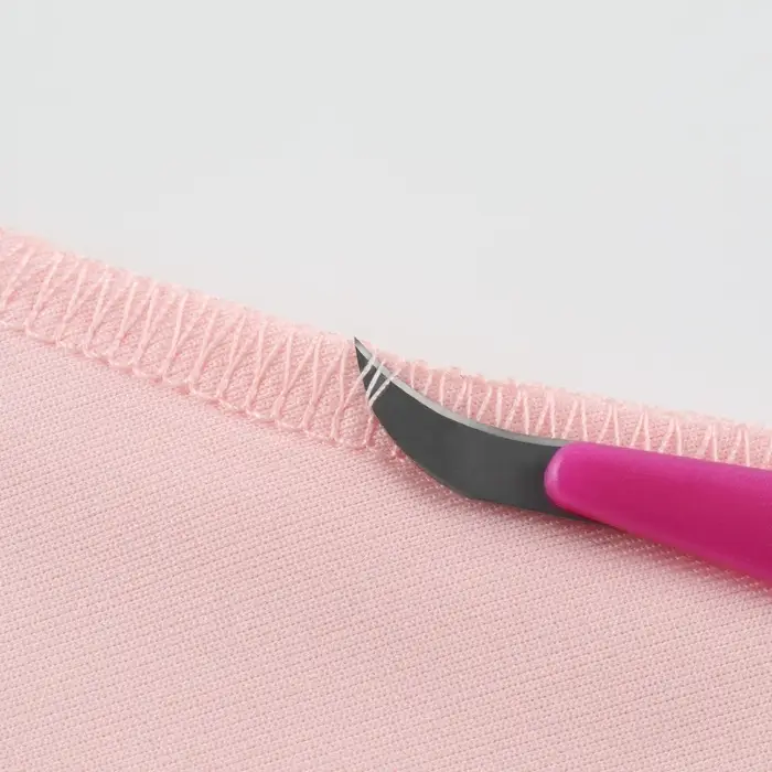 Нож для распарывания швов, с чехлом, 13,5 см, лезвие 1,5 см, цвет фиолетовый