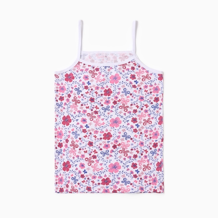 Майка для девочки 7135/7136, цвет микс, р-р 40