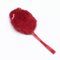 Игрушка для кошек "Малая мышь", натуральный мех кролика, 5 см, микс цветов Игрушка для кошек "Малая мышь", натуральный мех кролика, 5 см, микс цветов