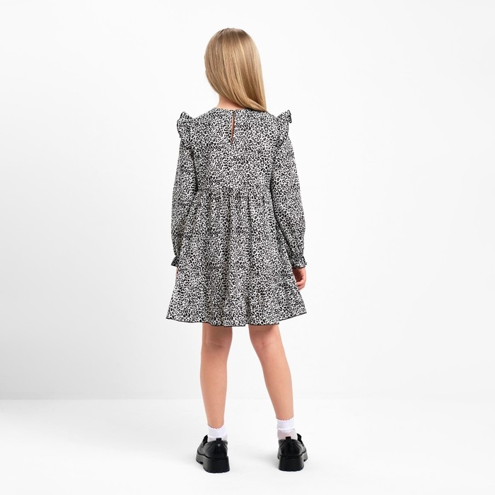 Платье детское KAFTAN Платье детское KAFTAN "Леопард", размер 30 (98-104 см)