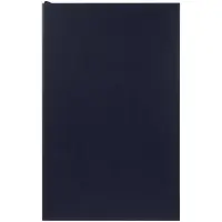 Ежедневник Flat Mini, недатированный, иссиня-черный