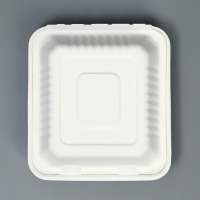 Коробка для бенто-торта с вилкой, кондитерская подарочная упаковка, &laquo;Спасибо&raquo;, 21 х 20 х 7,5 см