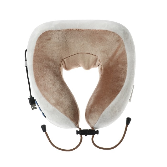 Массажная подушка Centek CT-2199, 3.7 Вт, 7 режимов, 12 головок, ИК-подогрев, бежевая Массажная подушка Centek CT-2199, 3.7 Вт, 7 режимов, 12 головок, ИК-подогрев, бежевая