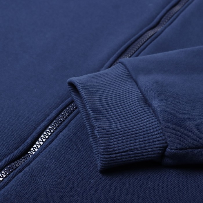 Толстовка с начёсом, цвет синий, размер 52 Толстовка с начёсом, цвет синий, размер 52