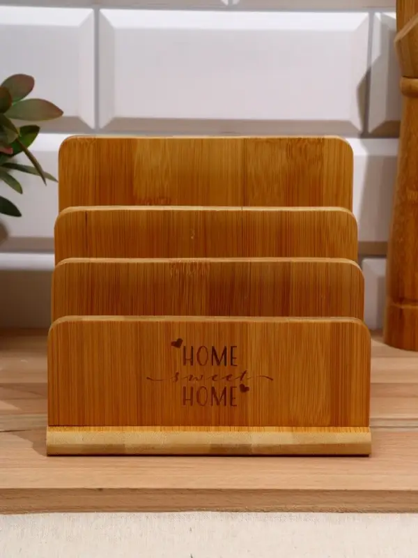 Подставка для разделочных досок "Home", 18&times;10 см, 3 отсека