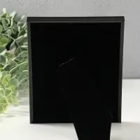 Фоторамка металл на 1 фото 15х20 см "Классик" чёрная 1,5х15,8х20,8 см