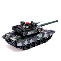 Танковый бой &laquo;Великое сражение&raquo;, на радиоуправлении, 2 танка, с эффектом дыма