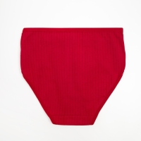 Трусы женские слипы, цвет бордовый, размер 50-52