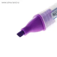 Маркер-текстовыделитель, наконечник скошенный, 5 мм, корпус треугольный, двухцветный, МИКС