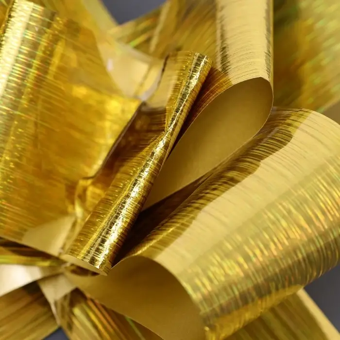 Бант - бабочка №5, золотой