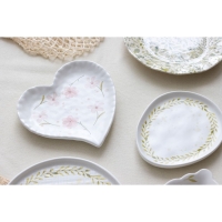 Тарелка керамическая &laquo;Летний день&raquo;, 19 х 18 см, цвет белый