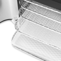 Сушилка для овощей и фруктов Kitfort KT-1968, 412 Вт, 5 ярусов, чёрная Сушилка для овощей и фруктов Kitfort KT-1968, 412 Вт, 5 ярусов, чёрная