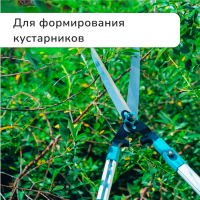 Кусторез, 31&minus;44,5" (79&minus;113 см), телескопический, с металлическими ручками , Greengo