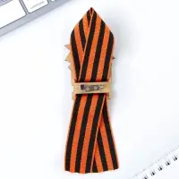 Деревянный орден с георгиевской лентой &laquo;9 мая&raquo;, 4.4&times;6.3 см