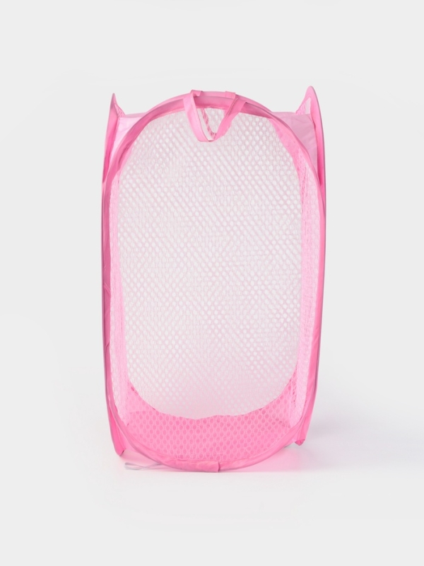 Корзина для белья складная "Яркость" 30х50 см