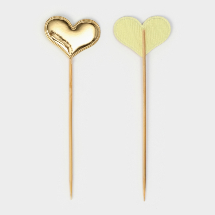 Менажница &laquo;Бесконечная любовь&raquo;, берёза, в подарочной коробке, в подарок набор шпажек