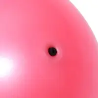 Мяч для художественной гимнастики Металлик, диаметр  19см, цвет розовый