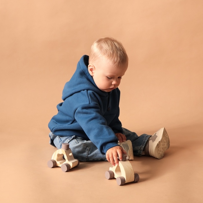 Толстовка Крошка Я Blueberry р. 62-68, синий Толстовка Крошка Я Blueberry р. 62-68, синий