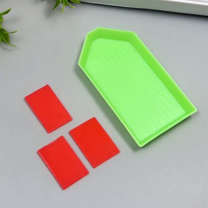 Набор для творчества Набор для творчества "Белый" набор 24 вида, инструмент, пинцет, подставка, мат 2,5х12х18 см