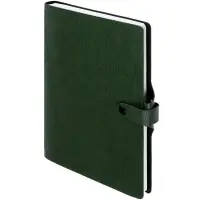 Ежедневник Strep Front на заказ, недатированный, зеленый