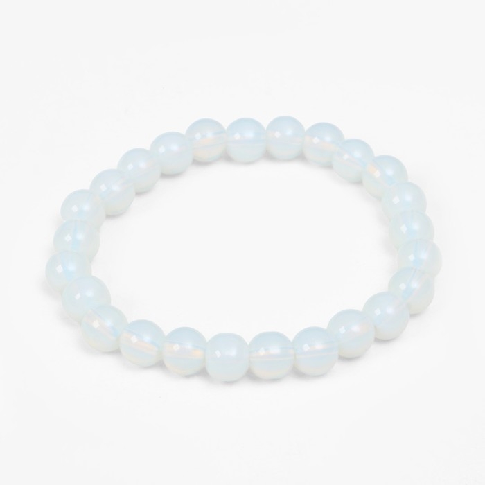 Браслет шар №8 &laquo;Лунный камень&raquo;, 5,5см