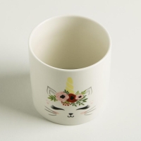 Кашпо для цветов, «Котик», 10 х 10 см Кашпо для цветов, «Котик», 10 х 10 см