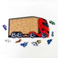 Пазл-головоломка &laquo;Грузовик красный&raquo;