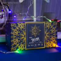 Гирлянда «Бахрома» 3 × 0.6 м, IP44, УМС, прозрачная нить, 160 SMD-LED, свечение мульти, 220 В Гирлянда «Бахрома» 3 × 0.6 м, IP44, УМС, прозрачная нить, 160 SMD-LED, свечение мульти, 220 В