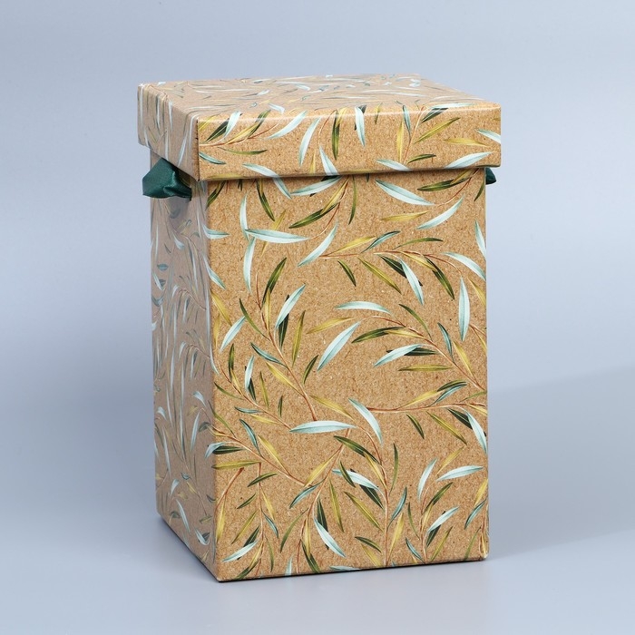 Коробка складная «Веточки», 14 х 23 см Коробка складная «Веточки», 14 х 23 см