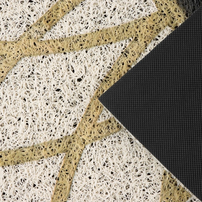 Коврик придверный грязезащитный Доляна &laquo;Архитектор&raquo;, 45&times;75 см, цвет серый