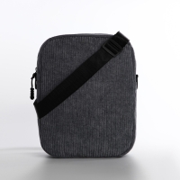 Сумка молодёжная на молнии, цвет серый Сумка молодёжная на молнии, цвет серый