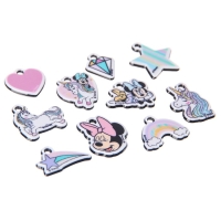 Набор для творчества &laquo;Создай своё украшение, Эльза и Анна&raquo;, сделай 10 шармов своими руками, Минни и единорог, Disney