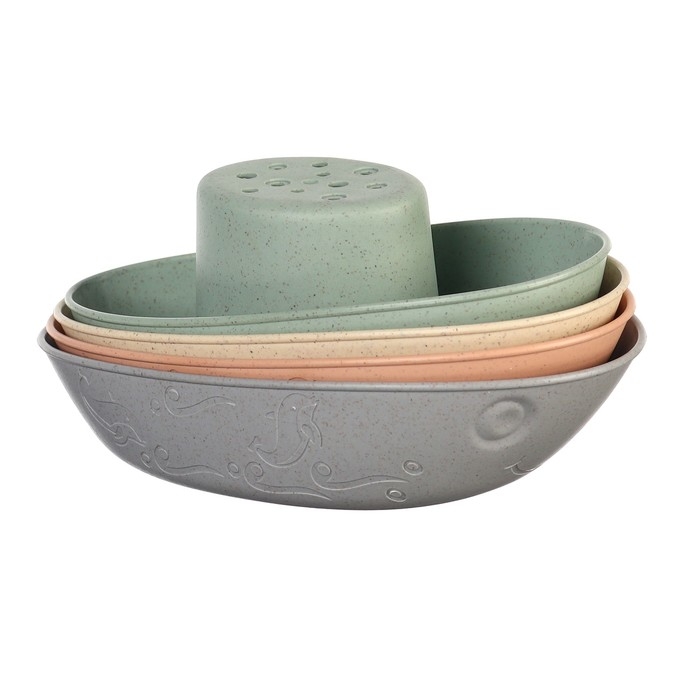 Набор игрушек для ванны &laquo;Лодочки стаканчики&raquo;, 4 шт, Крошка Я