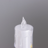 Светильник "Свеча" дед мороз с подарками 3хLR1130 3,7х3,7х12см Светильник "Свеча" дед мороз с подарками 3хLR1130 3,7х3,7х12см