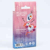 Набор свечей в торт 6 штук, с цветным пламенем, Холодное сердце Набор свечей в торт 6 штук, с цветным пламенем, Холодное сердце