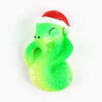 Магнит новогодний &laquo;Змея кобра&raquo; на Новый год, 3,4 х 5,5 см