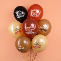 Шар латексный 12" &laquo;Лучшему Мужчине&raquo;, 2 ст., набор 25 шт., МИКС