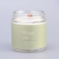 Свеча ароматическая "Hygge" #13 Цитрус юзу, соевый воск, в банке, 90 г