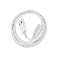 Кабель ELTRONIC, Lightning - USB, 2,4 А, 1 метр, в пакете, белый Кабель ELTRONIC, Lightning - USB, 2,4 А, 1 метр, в пакете, белый