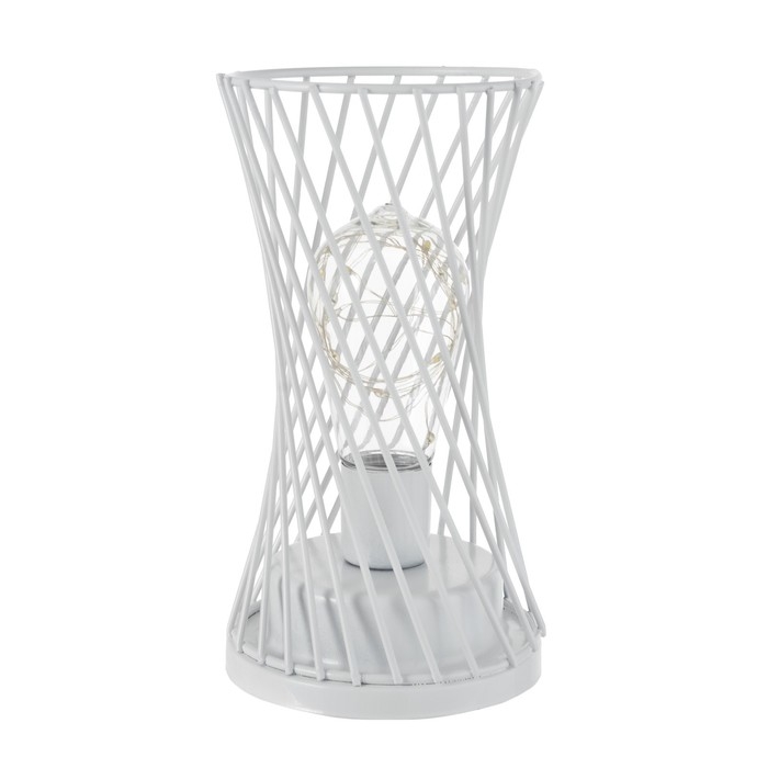 Ночник "Джеро" LED от батареек 3хАА белый 10х10х18,5 см RISALUX