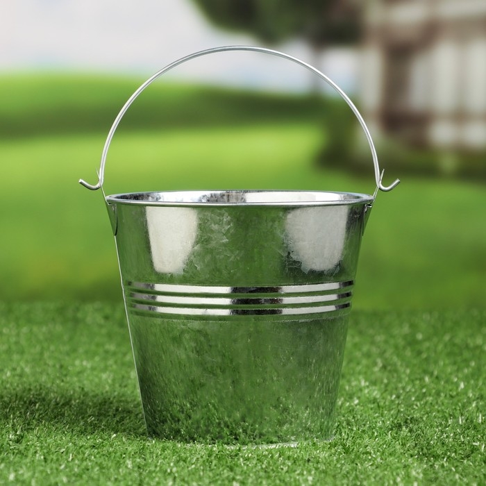 Кашпо Кашпо "Ведерко Альма" 13,5х13,5х11,5см