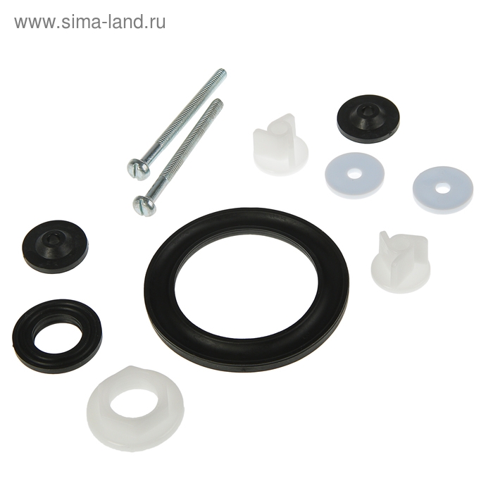 Арматура для смывных бачков Арматура для смывных бачков "АНИ Пласт" WC4550 Эконом, с нижней подводкой 1/2", шток хром