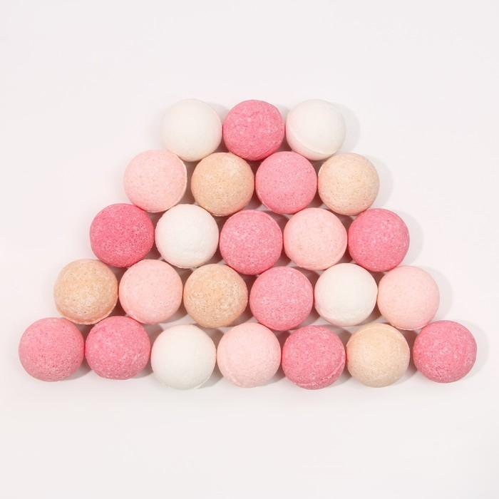 Подарочный набор косметики &laquo;Сказочного Нового Года!&raquo;, бомбочки для ванны, 25 х 20 г, ЧИСТОЕ СЧАСТЬЕ