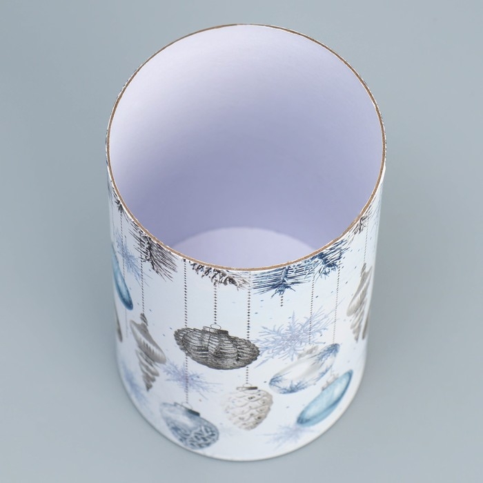 Коробка подарочная &laquo;Морозный день&raquo;, 8 х 14.5 см, Новый год