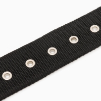 Ошейник "Комфорт" комбинированный, 70 х 4 см, ОШ 51-61 см, чёрный Ошейник "Комфорт" комбинированный, 70 х 4 см, ОШ 51-61 см, чёрный