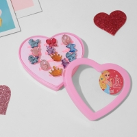 Кольца детские набор 12шт &laquo;Выбражулька&raquo; ассорти воображение, форма МИКС, цвет МИКС, б-р