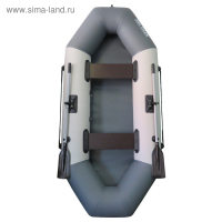 Лодка &laquo;Бриз 260&raquo;, цвет белый/серый