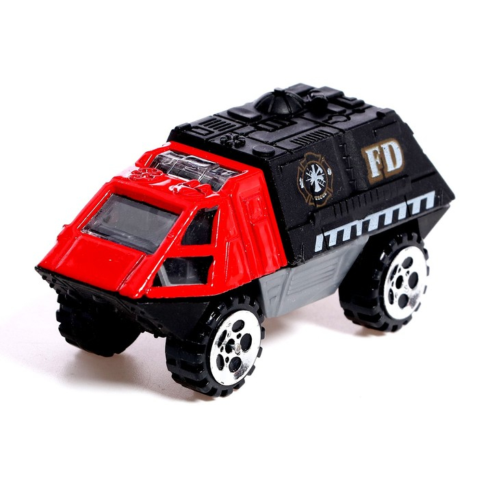 Машина металлическая &laquo;Спецслужбы&raquo;, набор 10 шт