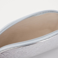 Набор косметичек 5 в 1 на молнии, цвет серебряный Набор косметичек 5 в 1 на молнии, цвет серебряный